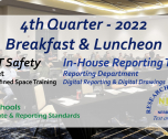 4th Quarter - 2022 Breakfast and Luncheon